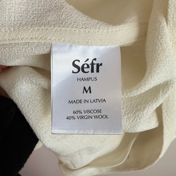 Séfr  Hampus cream/white long sleeve M - Picture 4 of 5